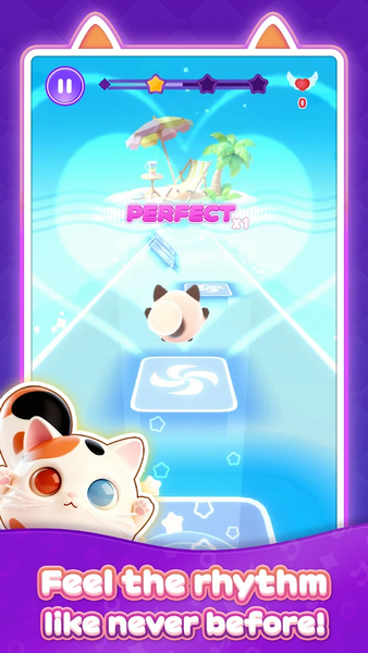 Cat Beats - Tiles Music Games - عکس بازی موبایلی اندروید