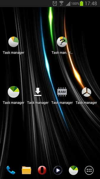 Task Manager S4 Shortcut - عکس برنامه موبایلی اندروید