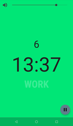 Interval Timer - Image screenshot of android app