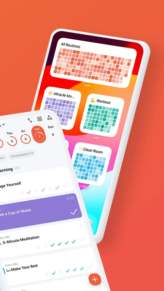 Lutin - Routine, Habit Tracker - عکس برنامه موبایلی اندروید