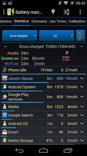 3C Battery Manager - Image screenshot of android app