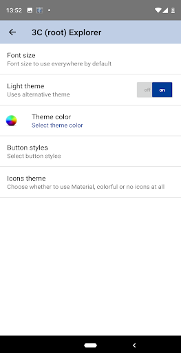 3C Explorer - Image screenshot of android app