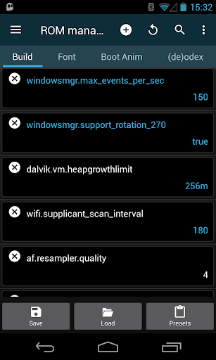 3C ROM Manager (root) - Image screenshot of android app