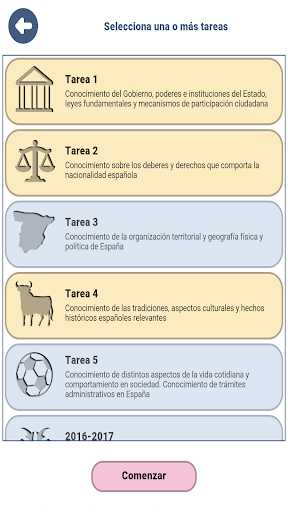 Test Nacionalidad Española '۲۴ - عکس برنامه موبایلی اندروید