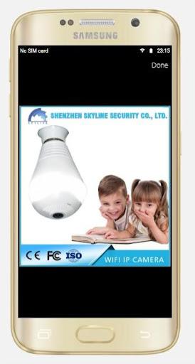 Bulb Camera WIFI CCTV Security - عکس برنامه موبایلی اندروید