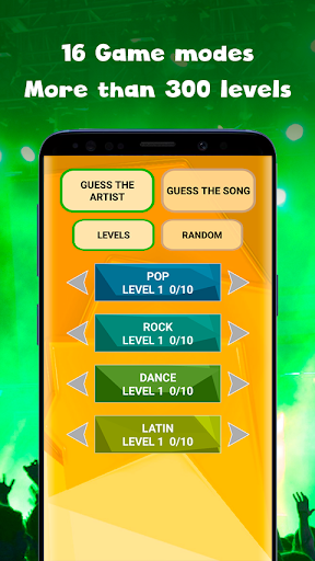 Guess the song music quiz game - عکس بازی موبایلی اندروید