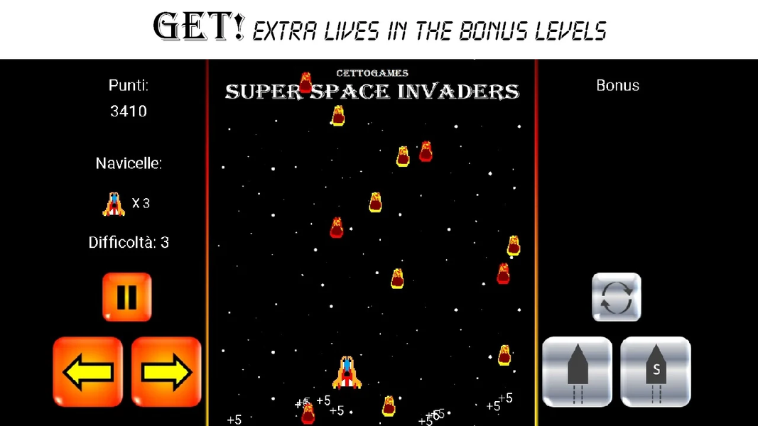 Space Invaders: Super Space - عکس بازی موبایلی اندروید
