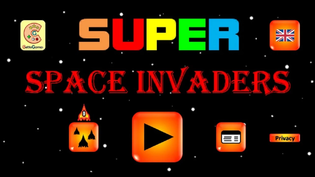 Space Invaders: Super Space - Gameplay image of android game