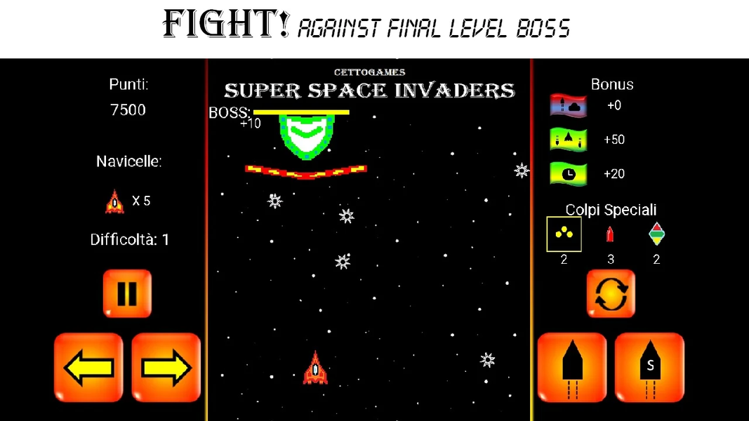 Space Invaders: Super Space - عکس بازی موبایلی اندروید