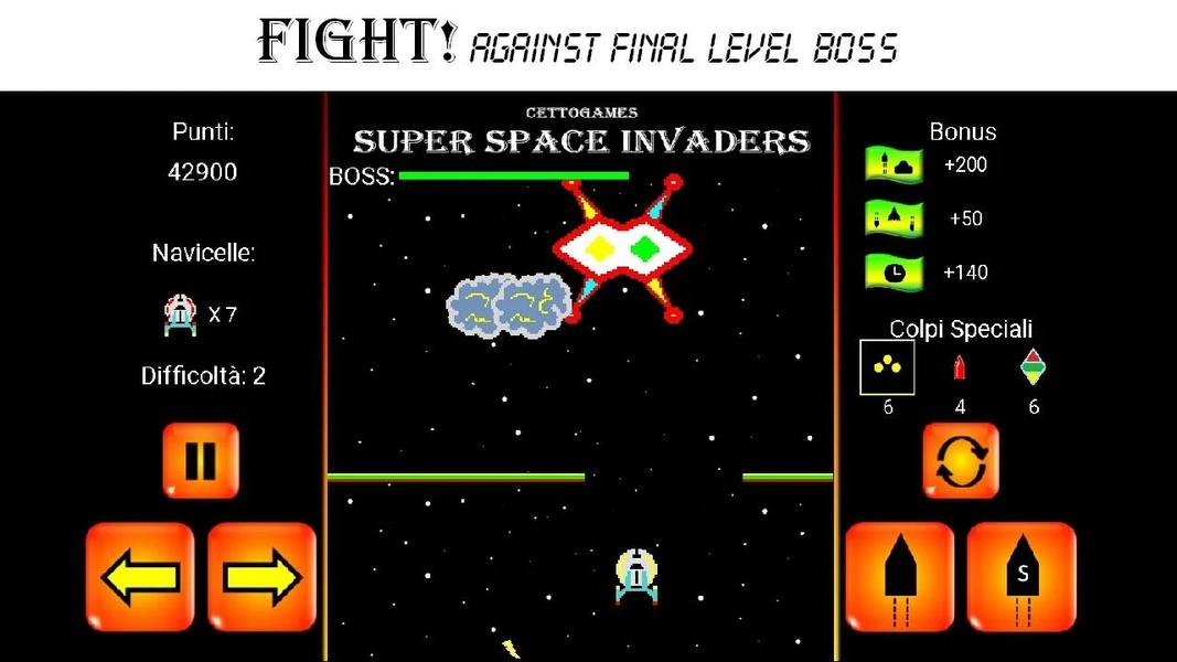 Space Invaders: Super Space - عکس بازی موبایلی اندروید