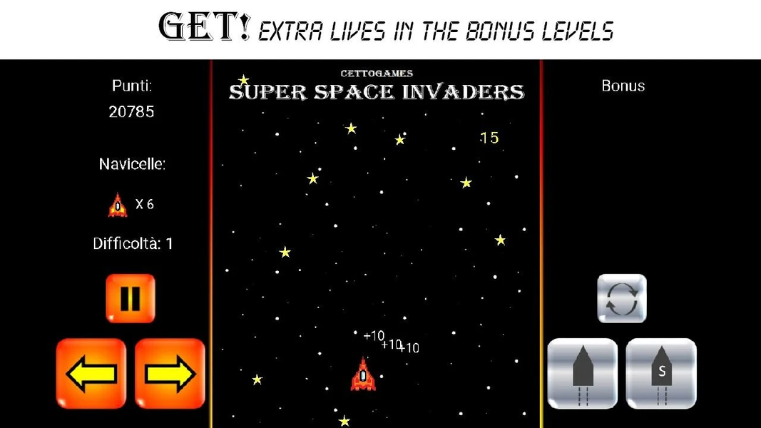 Space Invaders: Super Space - عکس بازی موبایلی اندروید