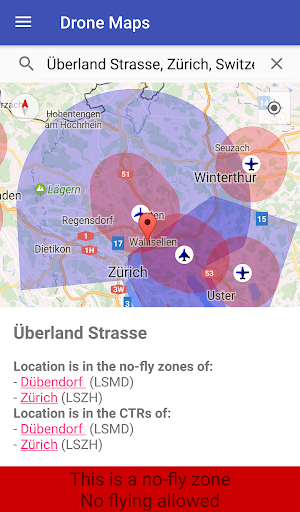 Swiss Drone Maps - عکس برنامه موبایلی اندروید