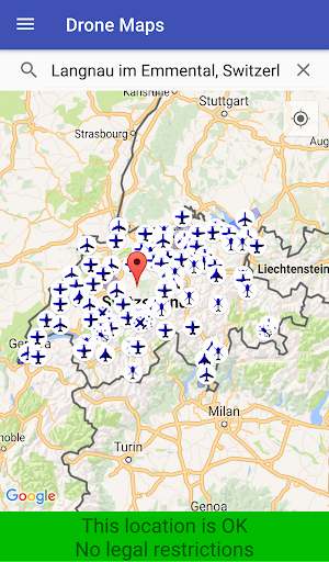 Swiss Drone Maps - عکس برنامه موبایلی اندروید