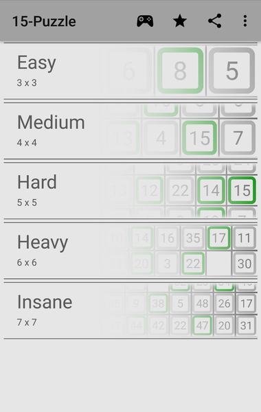 ۱۵-Puzzle Game - عکس بازی موبایلی اندروید