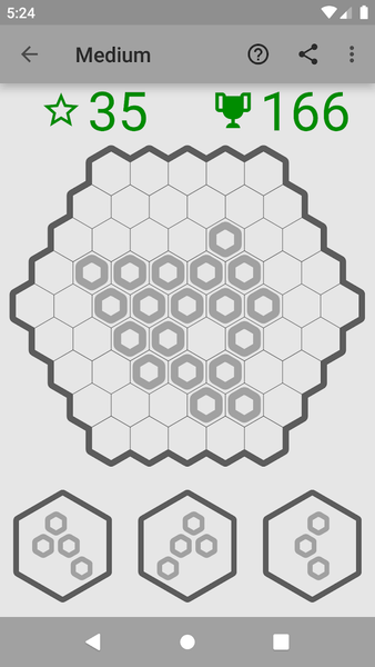 Hexpuzzle - Gameplay image of android game