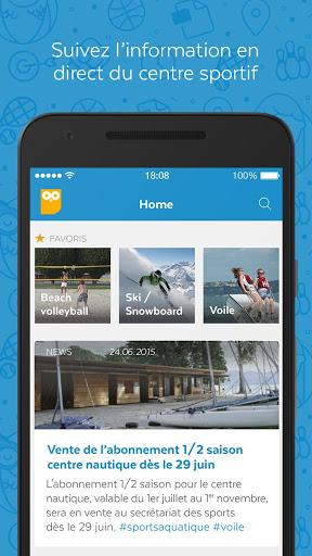 Sports UNIL-EPFL - Image screenshot of android app