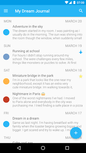 Lucidity ― Lucid Dream Journal - Image screenshot of android app