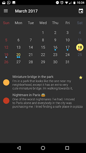 Lucidity ― Lucid Dream Journal - Image screenshot of android app