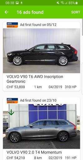 Car Market Switzerland - Image screenshot of android app
