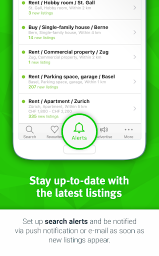 Comparis Property Switzerland - Image screenshot of android app