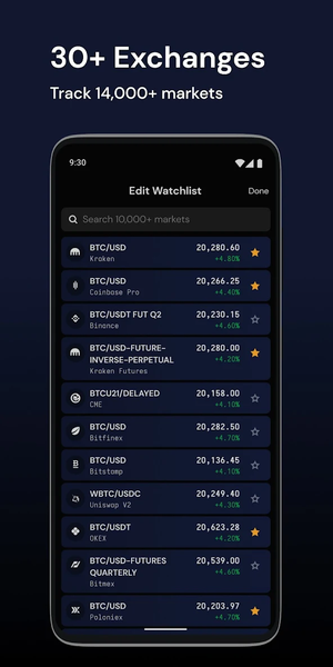 Cryptowatch - Image screenshot of android app