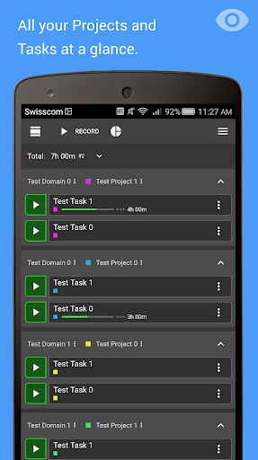 Time Tracker - Timesheet - عکس برنامه موبایلی اندروید
