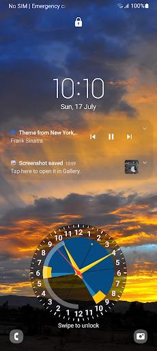 Sunclock: Sunrise Sunset Clock - عکس برنامه موبایلی اندروید