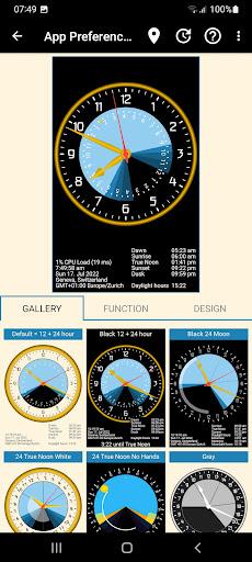 Sunclock: Sunrise Sunset Clock - Image screenshot of android app