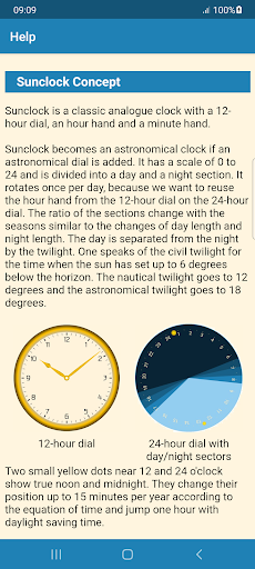 Sunclock: Sunrise Sunset Clock - Image screenshot of android app