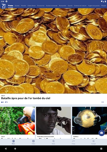 ۲۰ Minutes - Actualités - عکس برنامه موبایلی اندروید