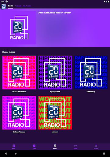 ۲۰ Minutes - Actualités - عکس برنامه موبایلی اندروید