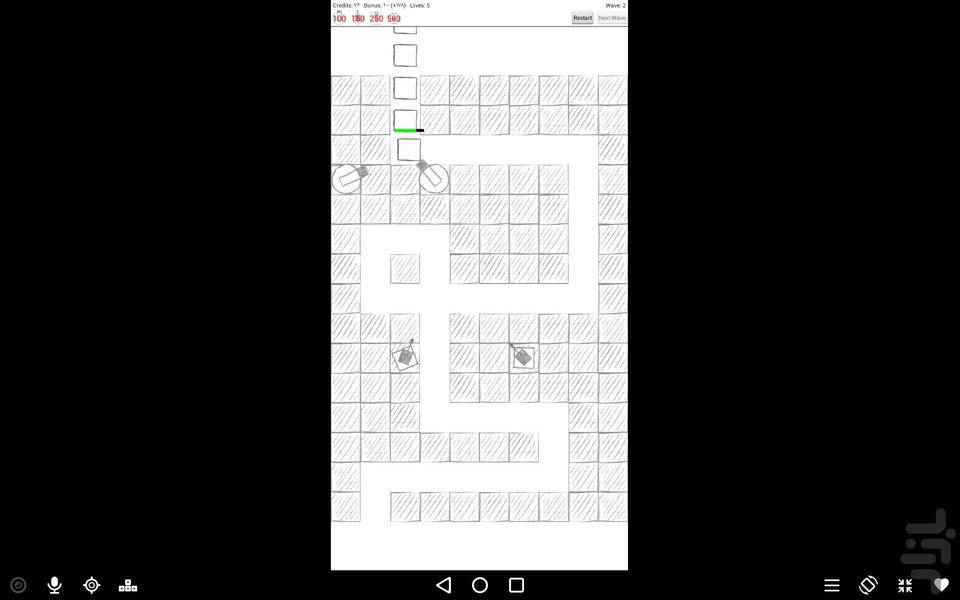 دفاع در برج کاغذی - Image screenshot of android app
