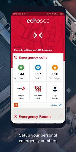 EchoSOS - Image screenshot of android app