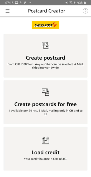 PostCard Creator - Image screenshot of android app