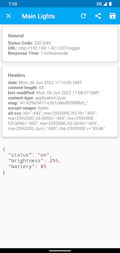 HTTP Request Shortcuts - عکس برنامه موبایلی اندروید