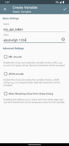 HTTP Request Shortcuts - عکس برنامه موبایلی اندروید