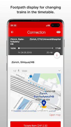 SBB Mobile - Image screenshot of android app