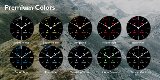 Initial 2 Watch Face - Image screenshot of android app