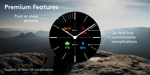 Initial 2 Watch Face - Image screenshot of android app