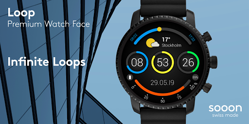 Loop Watch Face - Image screenshot of android app