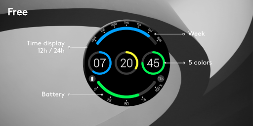 Loop Watch Face - Image screenshot of android app