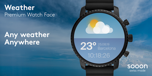 Weather Premium Watch Face - عکس برنامه موبایلی اندروید