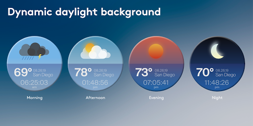 Weather Premium Watch Face - عکس برنامه موبایلی اندروید
