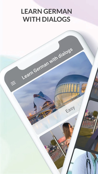 Learn German Conversations - عکس برنامه موبایلی اندروید