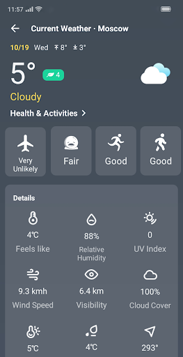 Weather - Image screenshot of android app