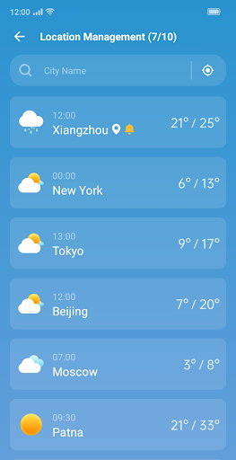 Weather - Image screenshot of android app