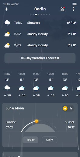 Weather - Image screenshot of android app