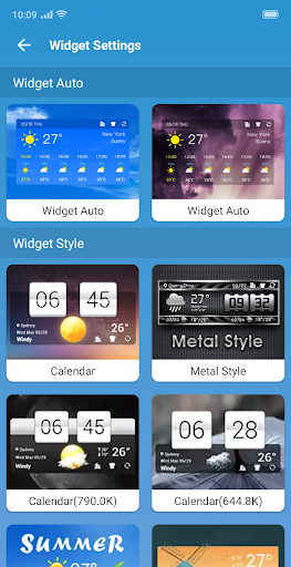 Weather - Image screenshot of android app
