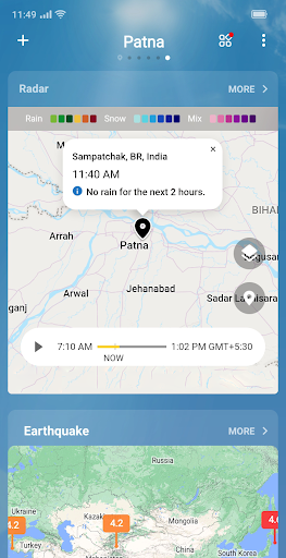 Weather - Image screenshot of android app