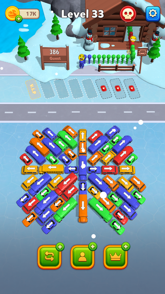 Bus Chaos: Traffic Escape - Gameplay image of android game